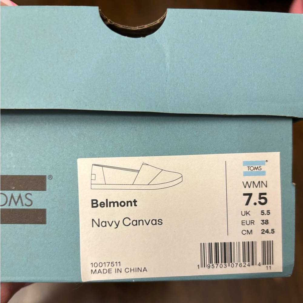 Tom, navy blue, Belmont style, 7.5 W - Picture 2 of 4